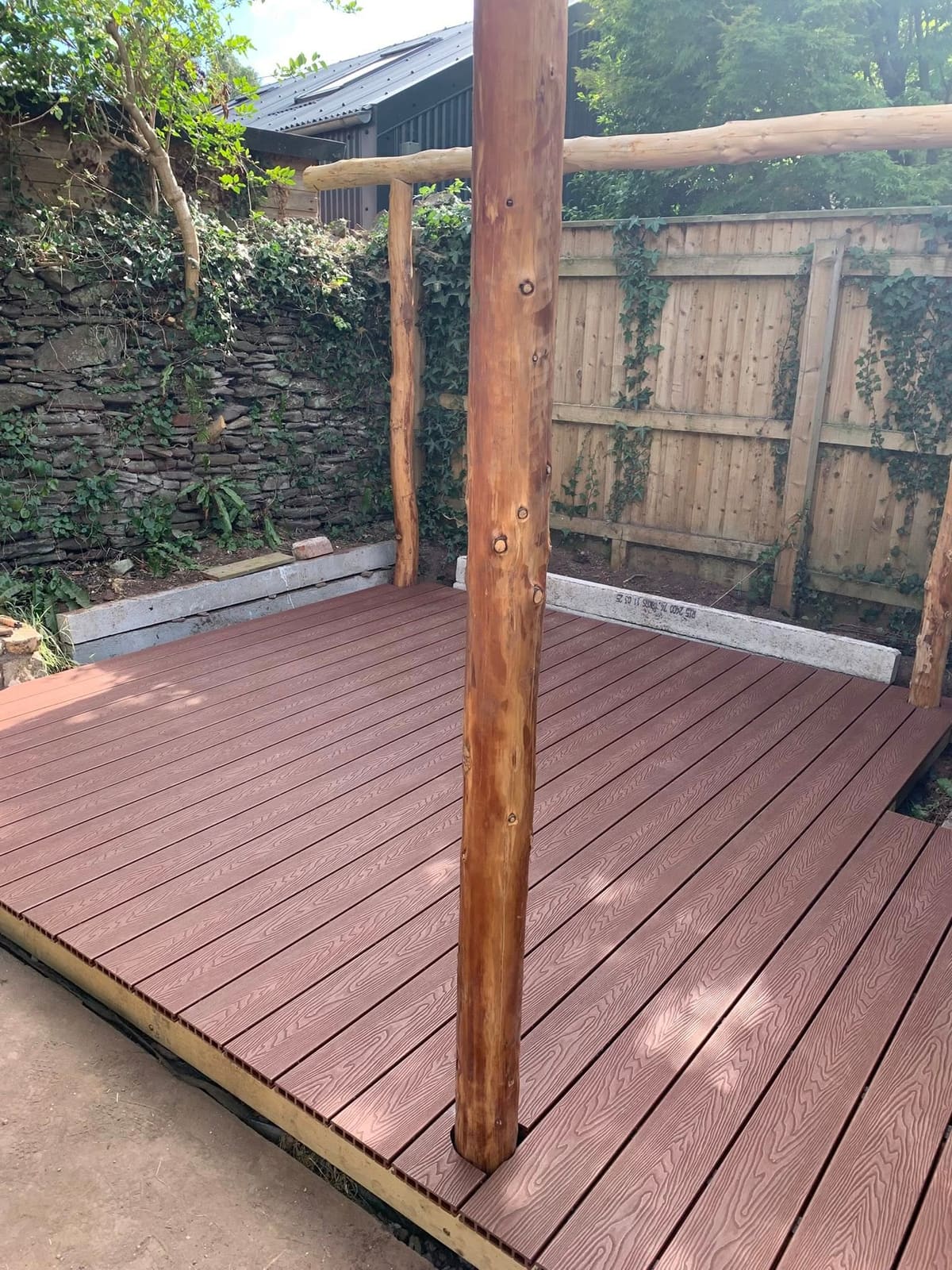 Garden decking