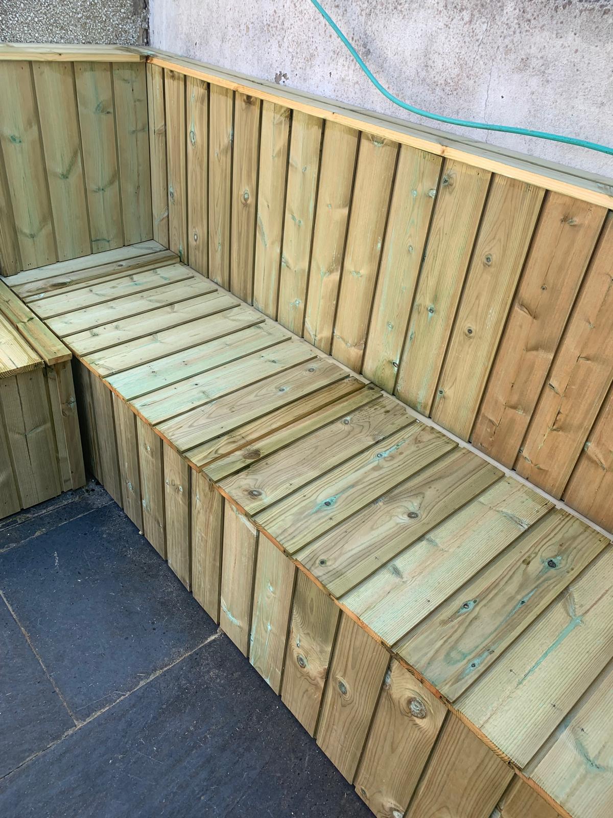 Garden storage, third view