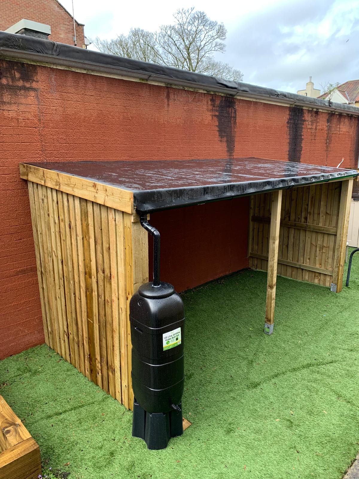 Bespoke garden storage