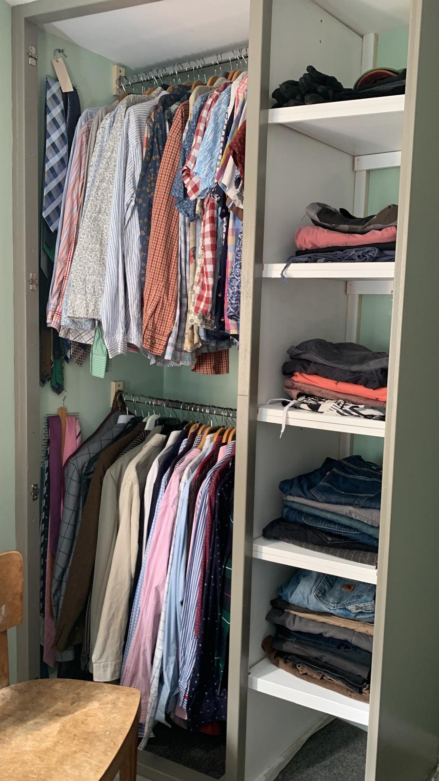 Bespoke wardrobe interior